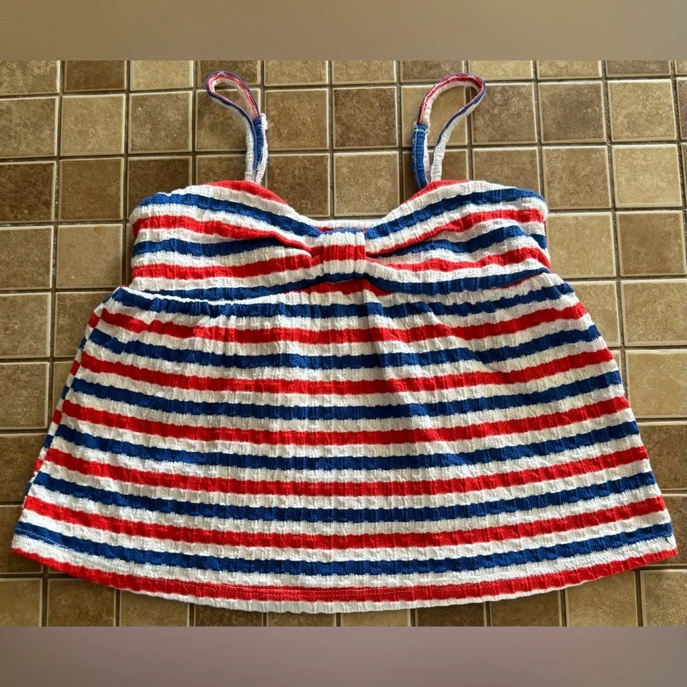 Old Navy Kids Striped Camisole - Red, White, Blue