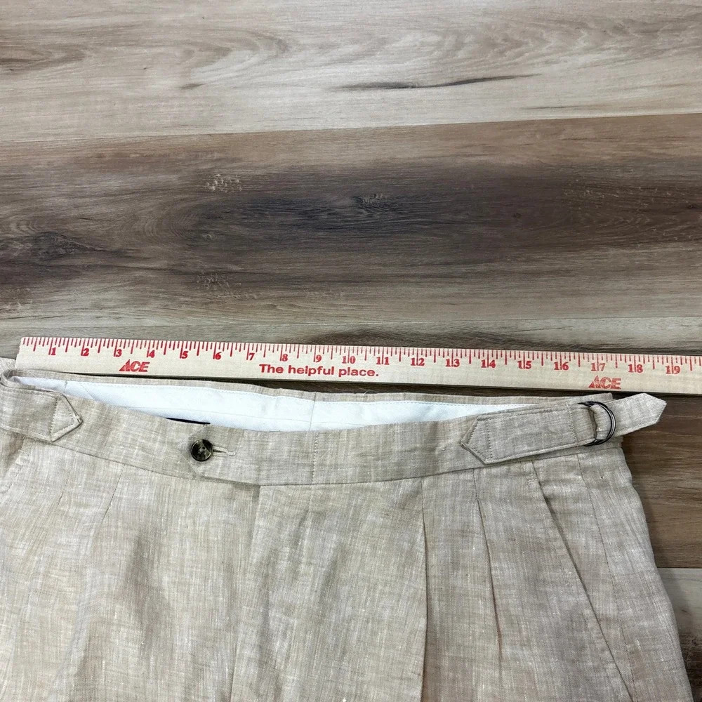 Paul Fredrick double pleated