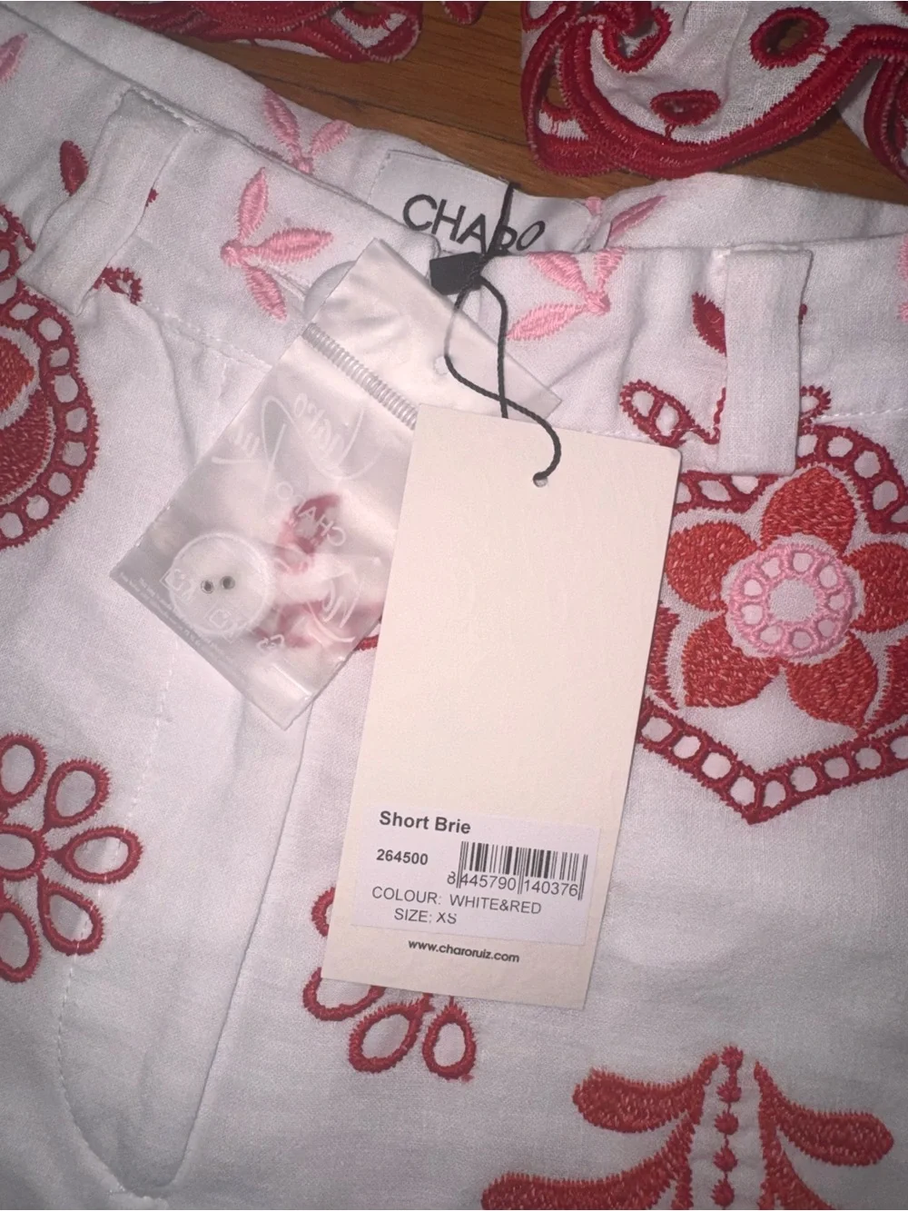 Charo Ruiz embroidered linen