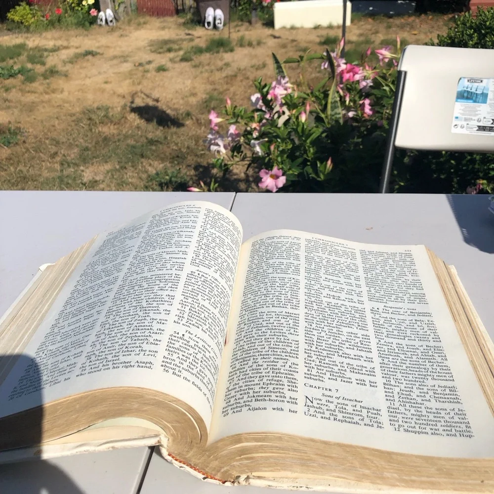Holy Bible classic white