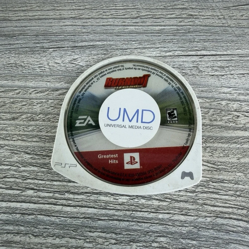 Burnout Legends Sony PSP Disc Only  Tested And Working
