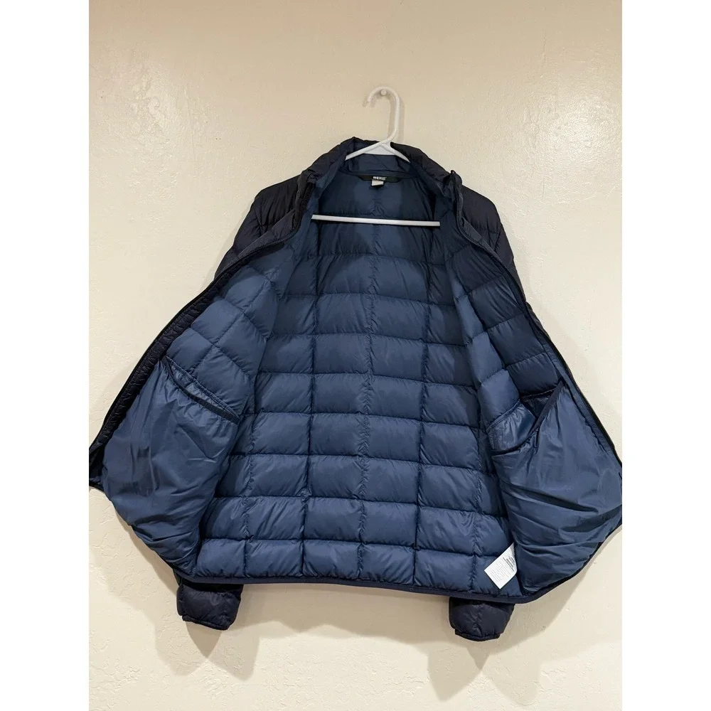 REI Co-op 650 Down Jacket 2.0 Mens Large Navy Blue Puffer Full Zip 154167 S23