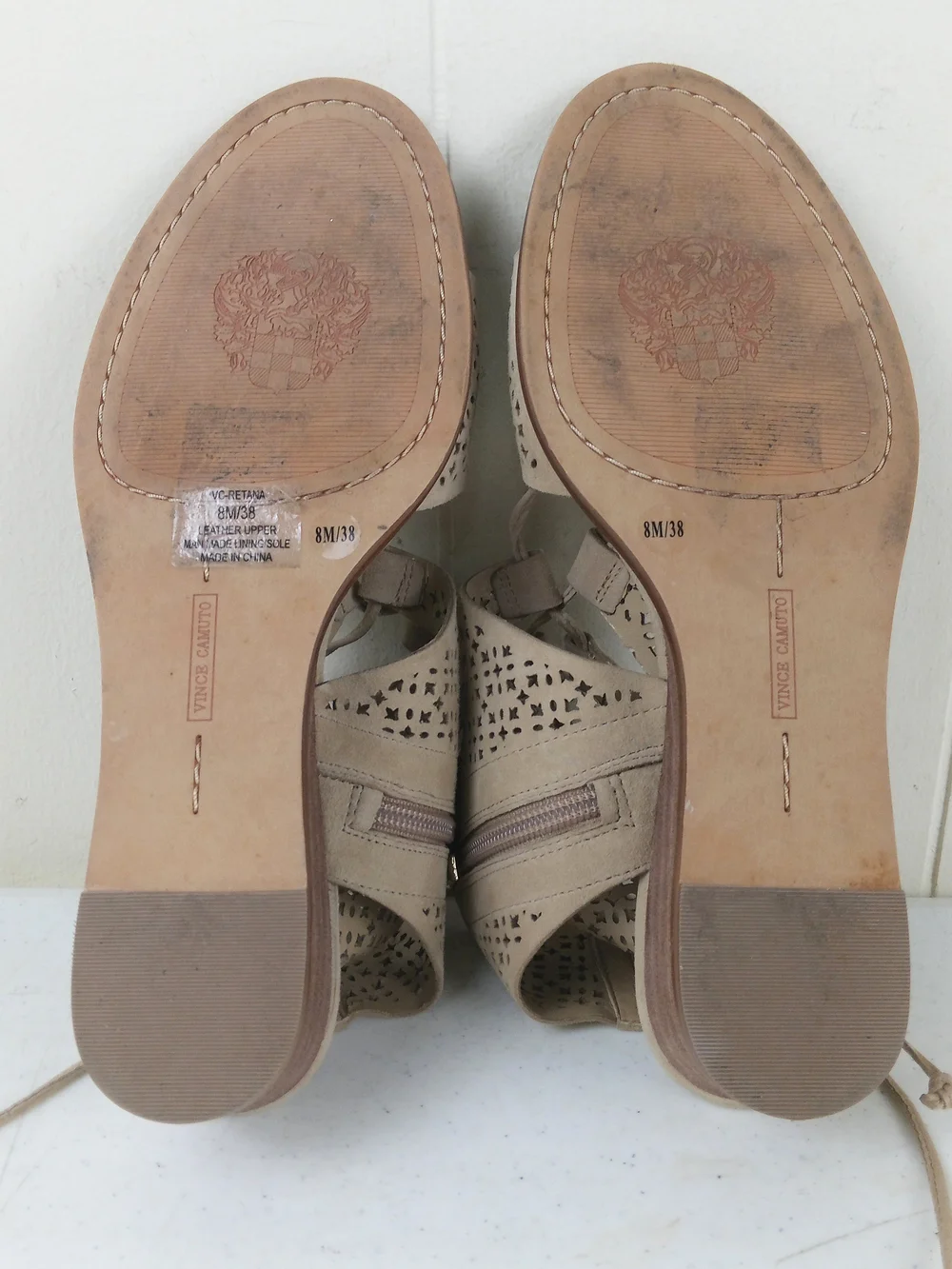 Vince Camuto comfortable taupe