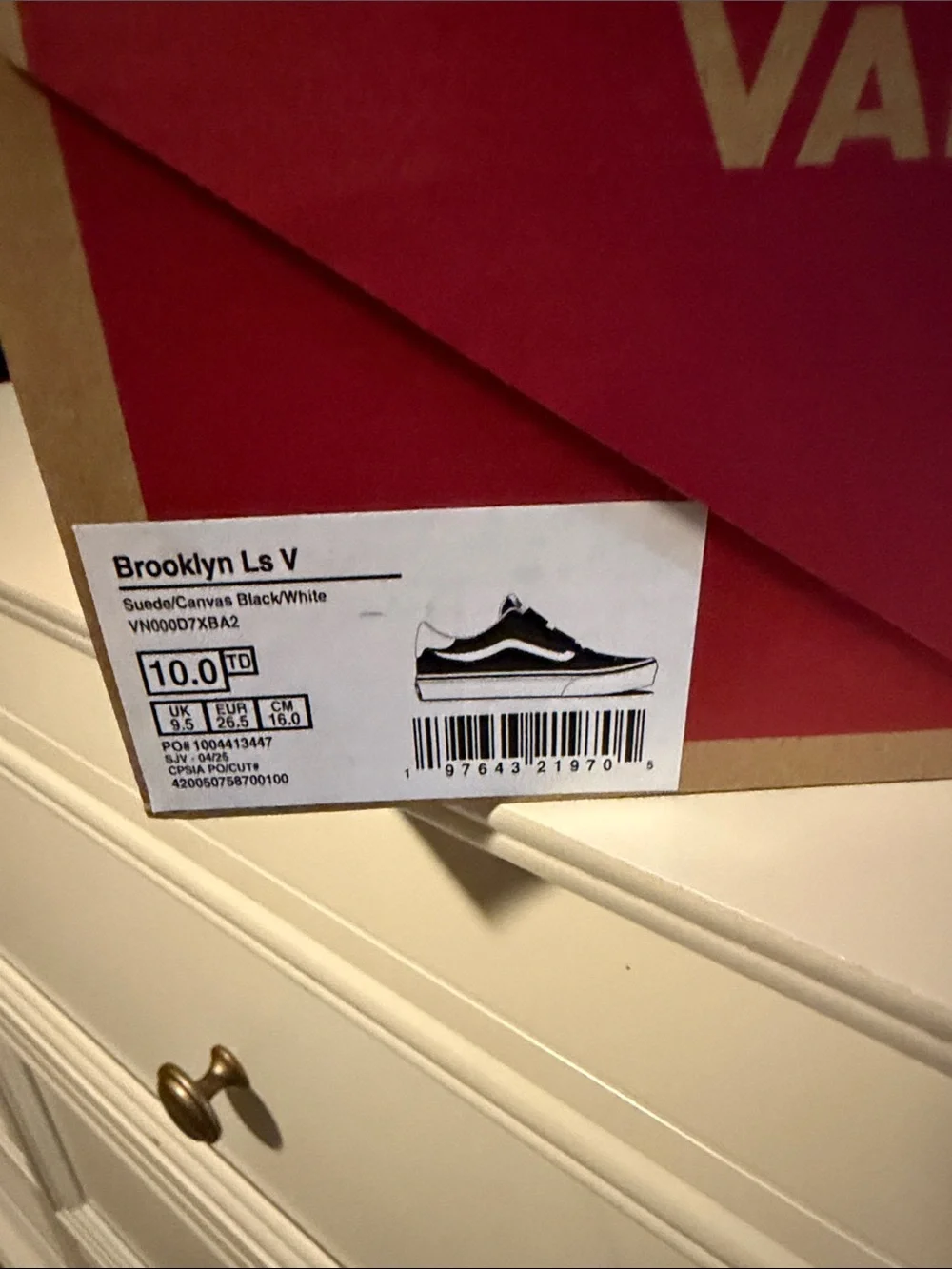 Vans easy off