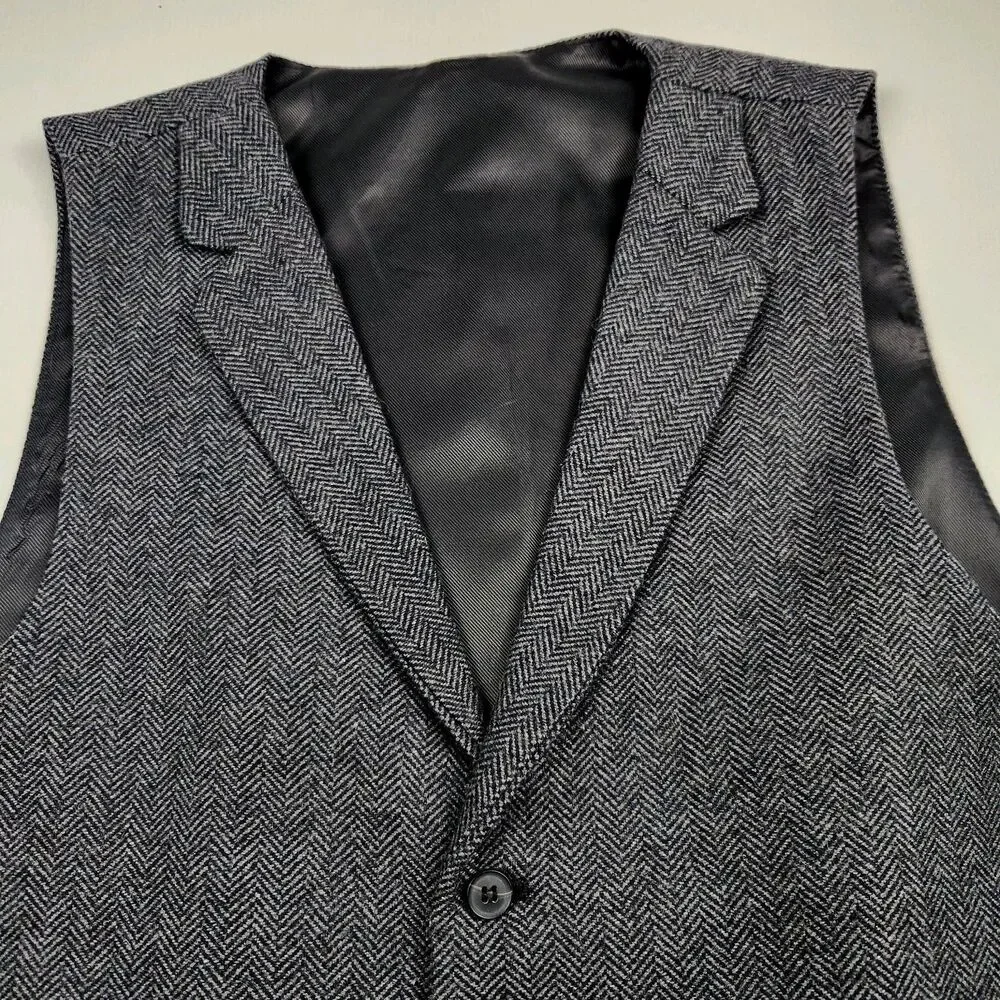 Voboom herringbone tweed