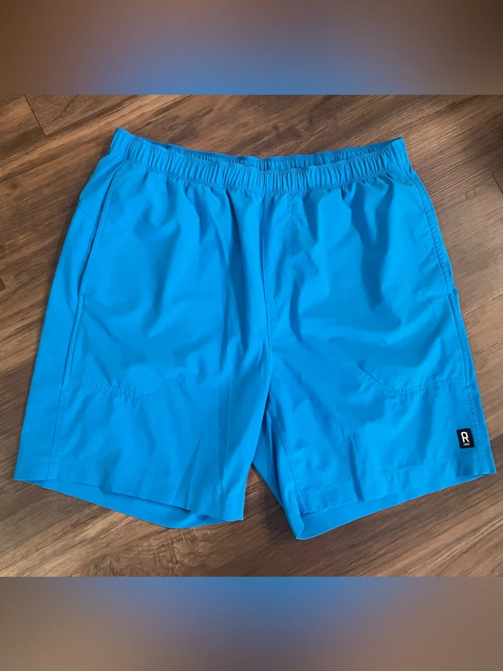 Rhône Blue Athletic Shorts