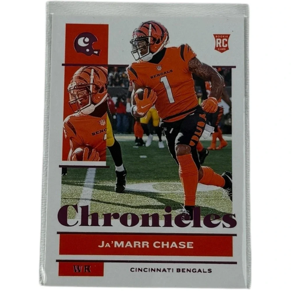 2021 Panini‎ Chronicles Pink JaMarr Chase Rookie RC #17