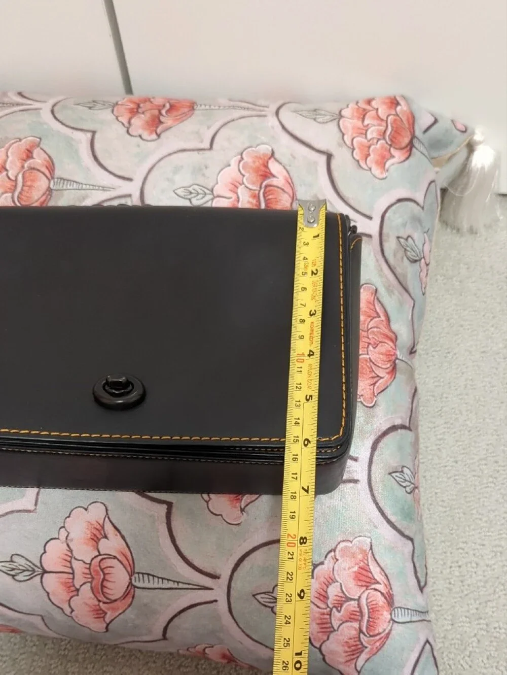 Coach sleek black