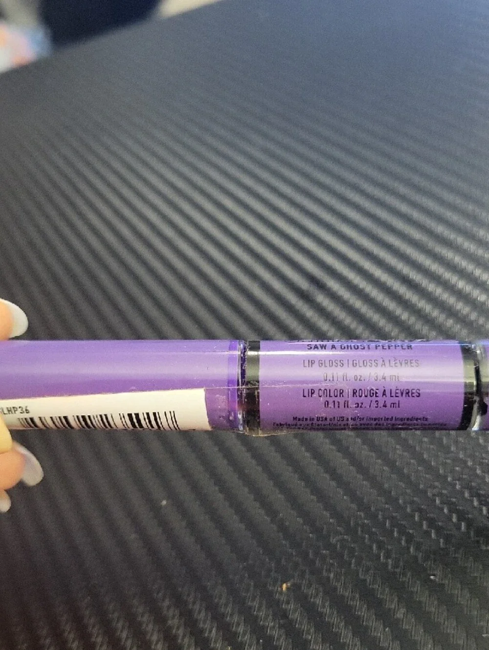 NYX vibrant purple