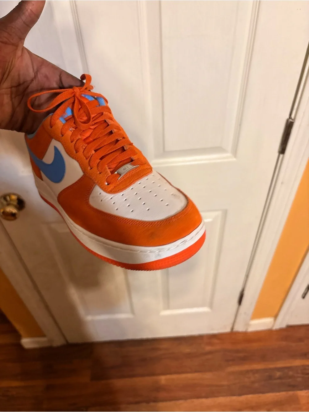 Nike vibrant orange