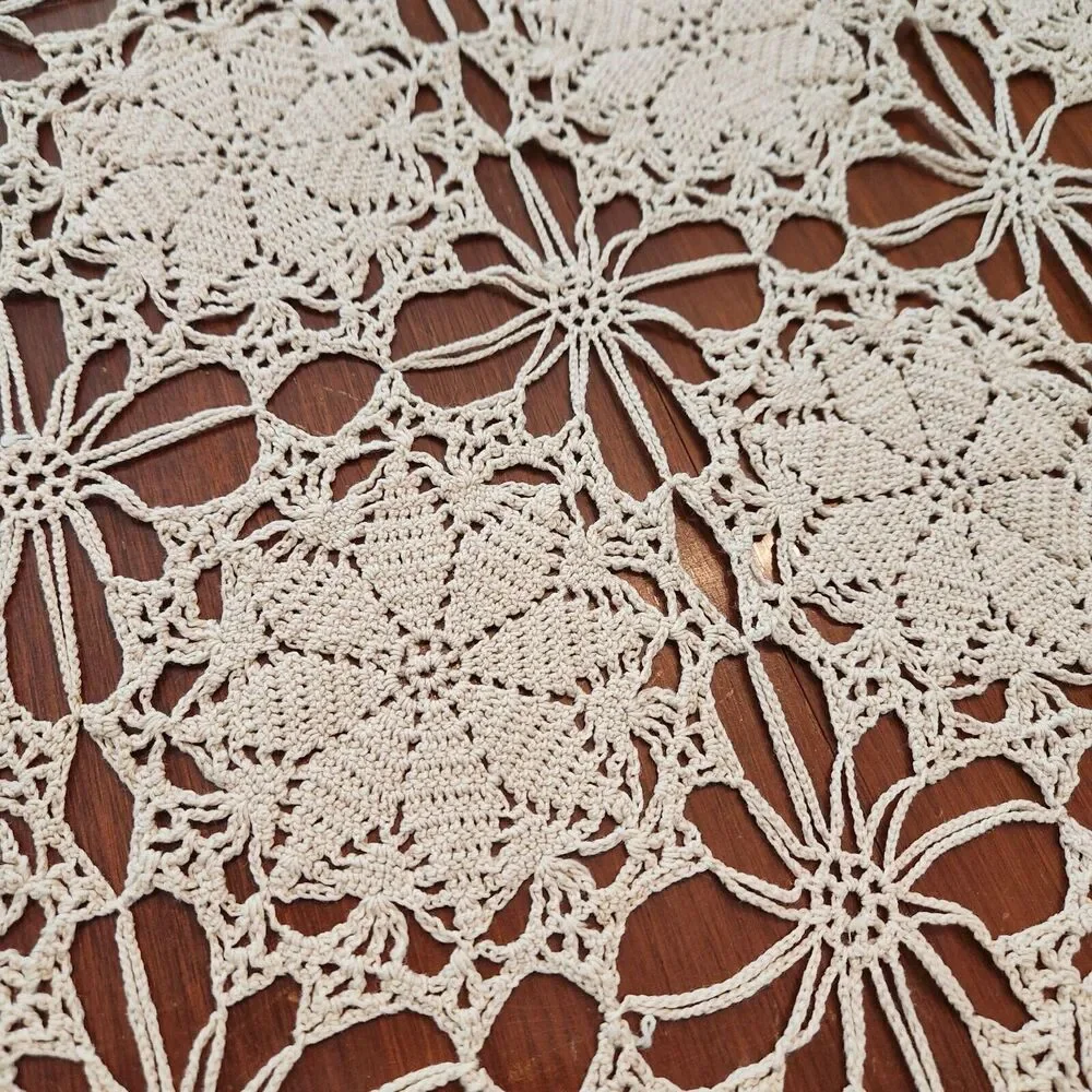 Unbranded crochet tablecloth