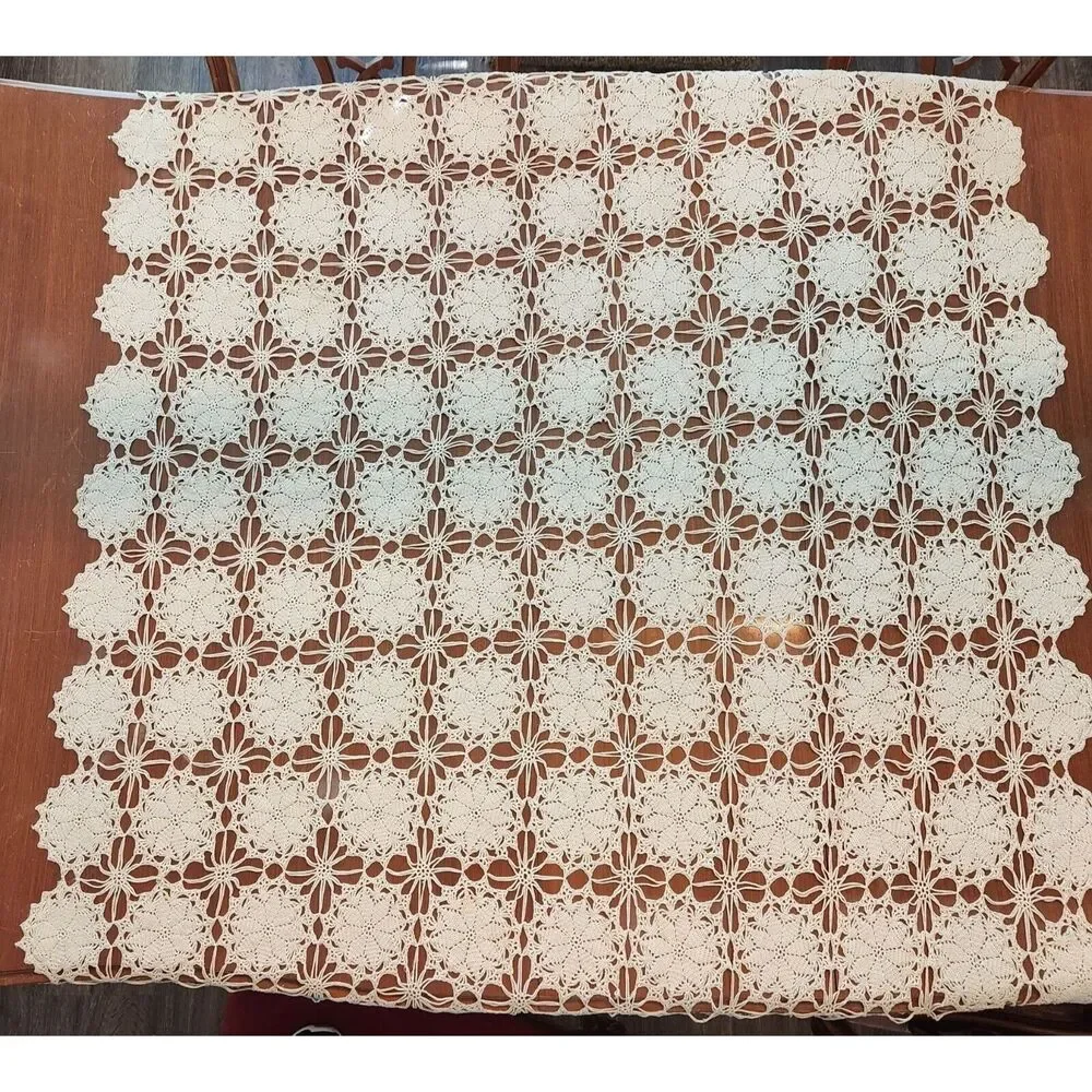 Unbranded crochet tablecloth