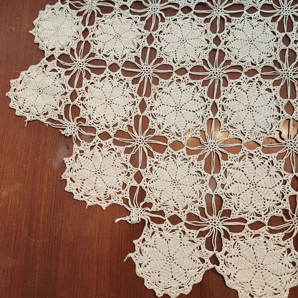 Unbranded crochet tablecloth