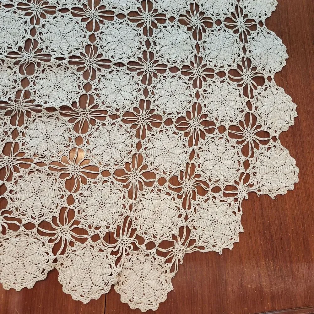 Unbranded crochet tablecloth