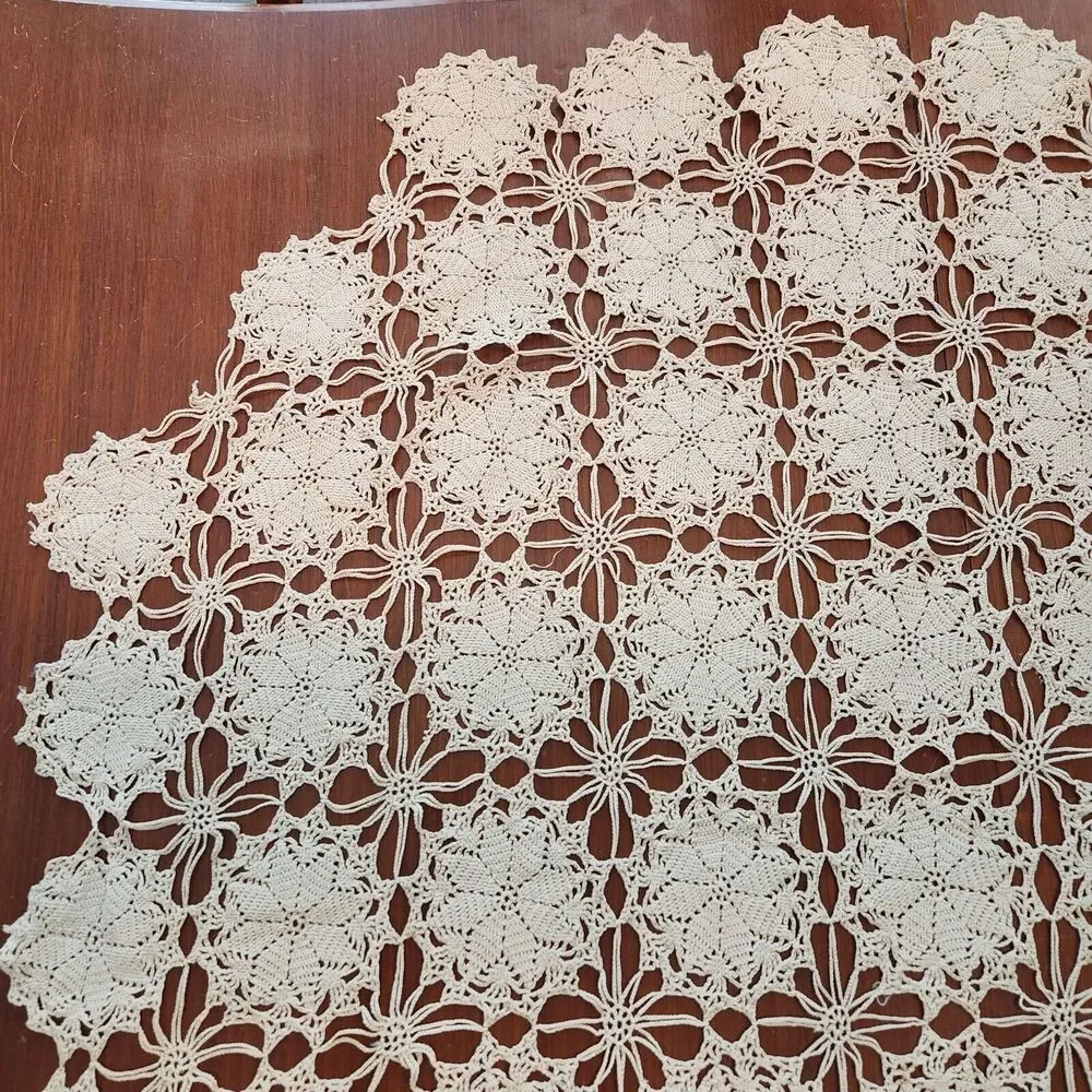 Unbranded crochet tablecloth