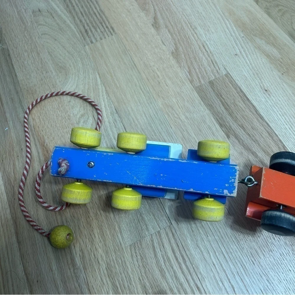 Vintage playskool wood