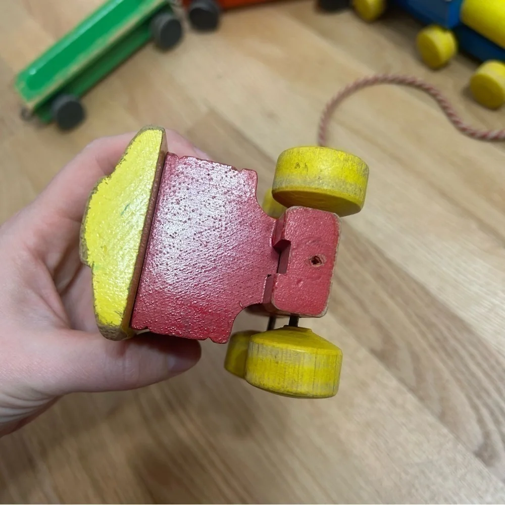 Vintage playskool wood