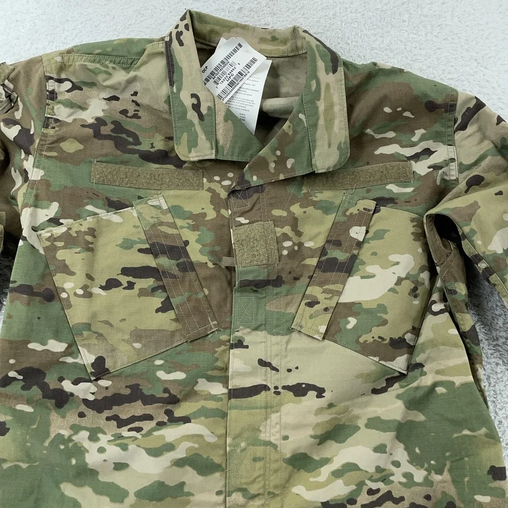 US Army‎ ACU OCP Coat Mens Medium Long Camo Permethrin NSN 8415-01-623-5529