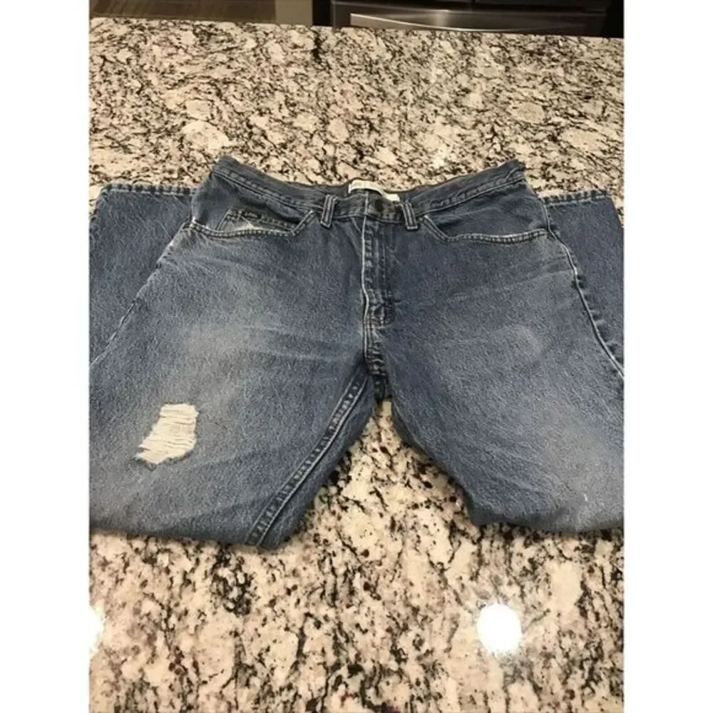 Lee distressed regular