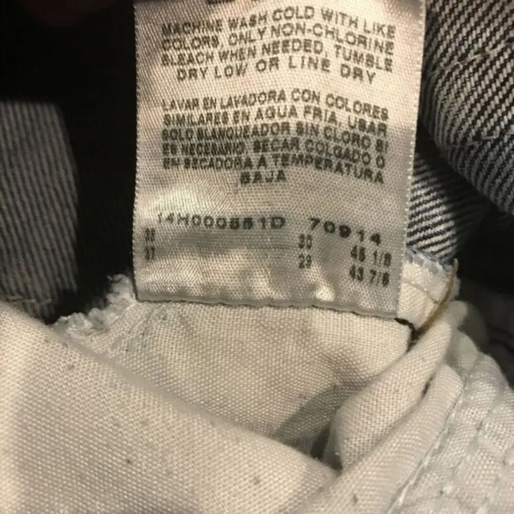 Lee distressed regular