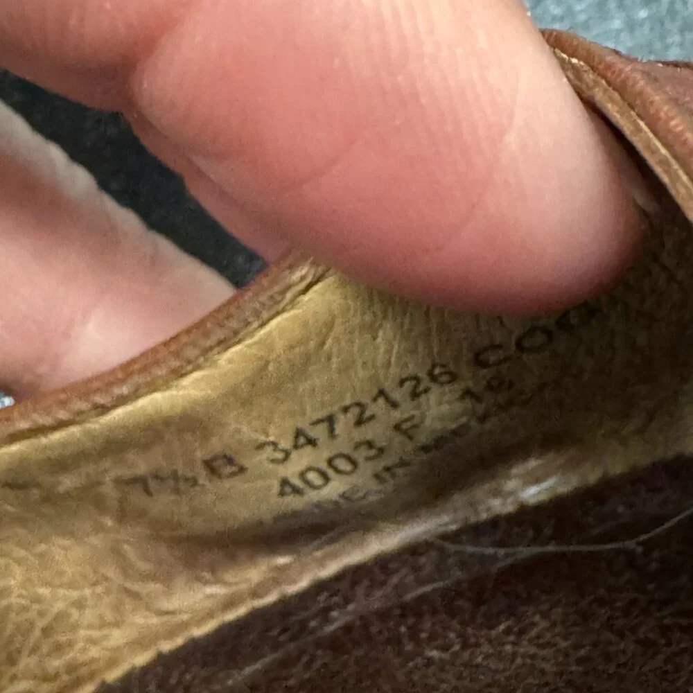 Frye Carson ballet flats tan size 7.5