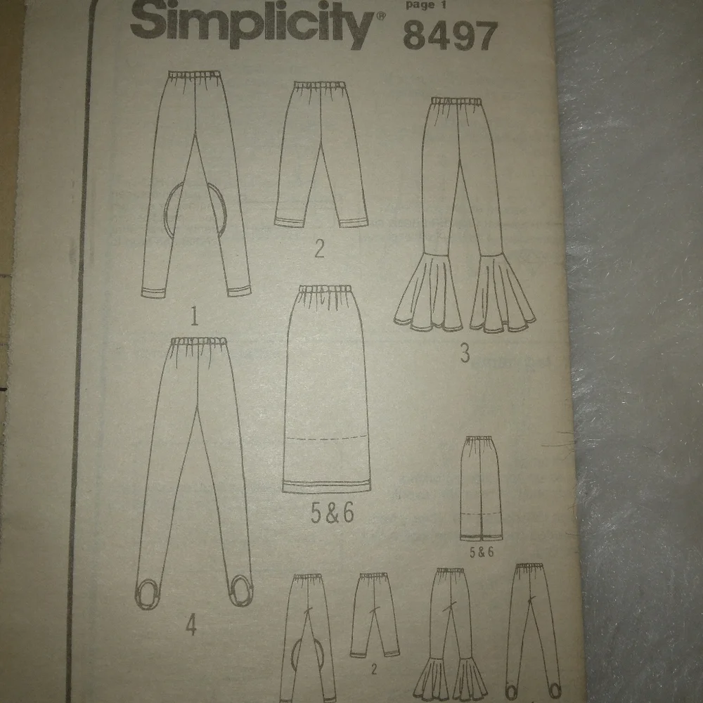 Simplicity 8497 sz