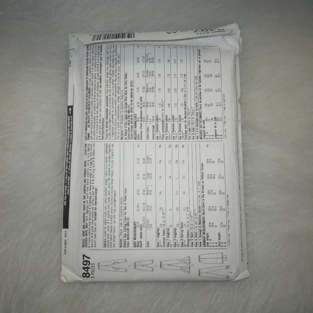 Simplicity 8497 sz