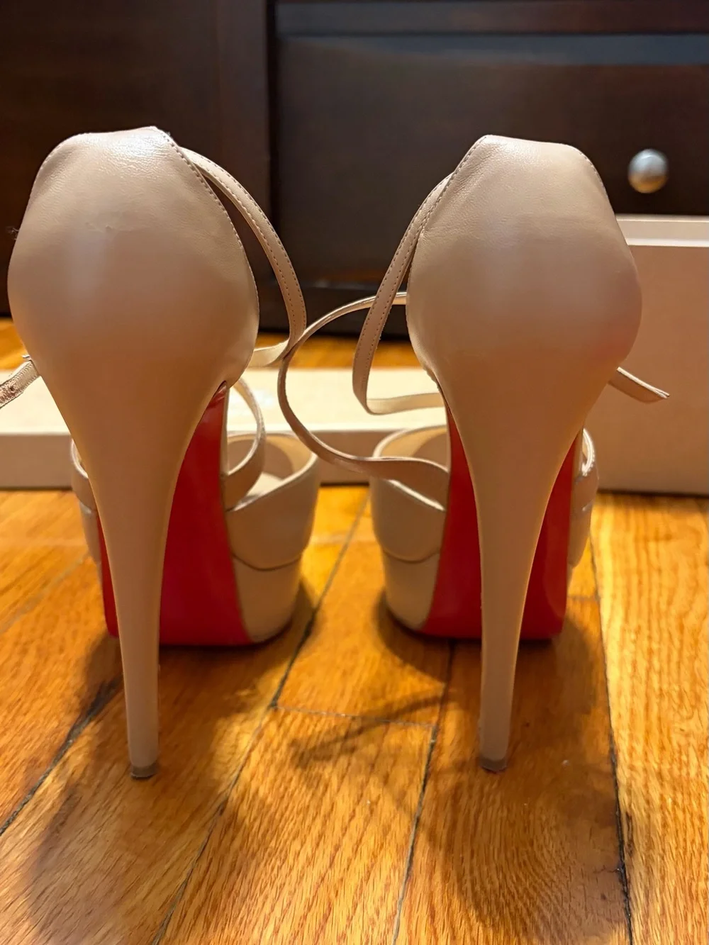 Christian Louboutin toe christian