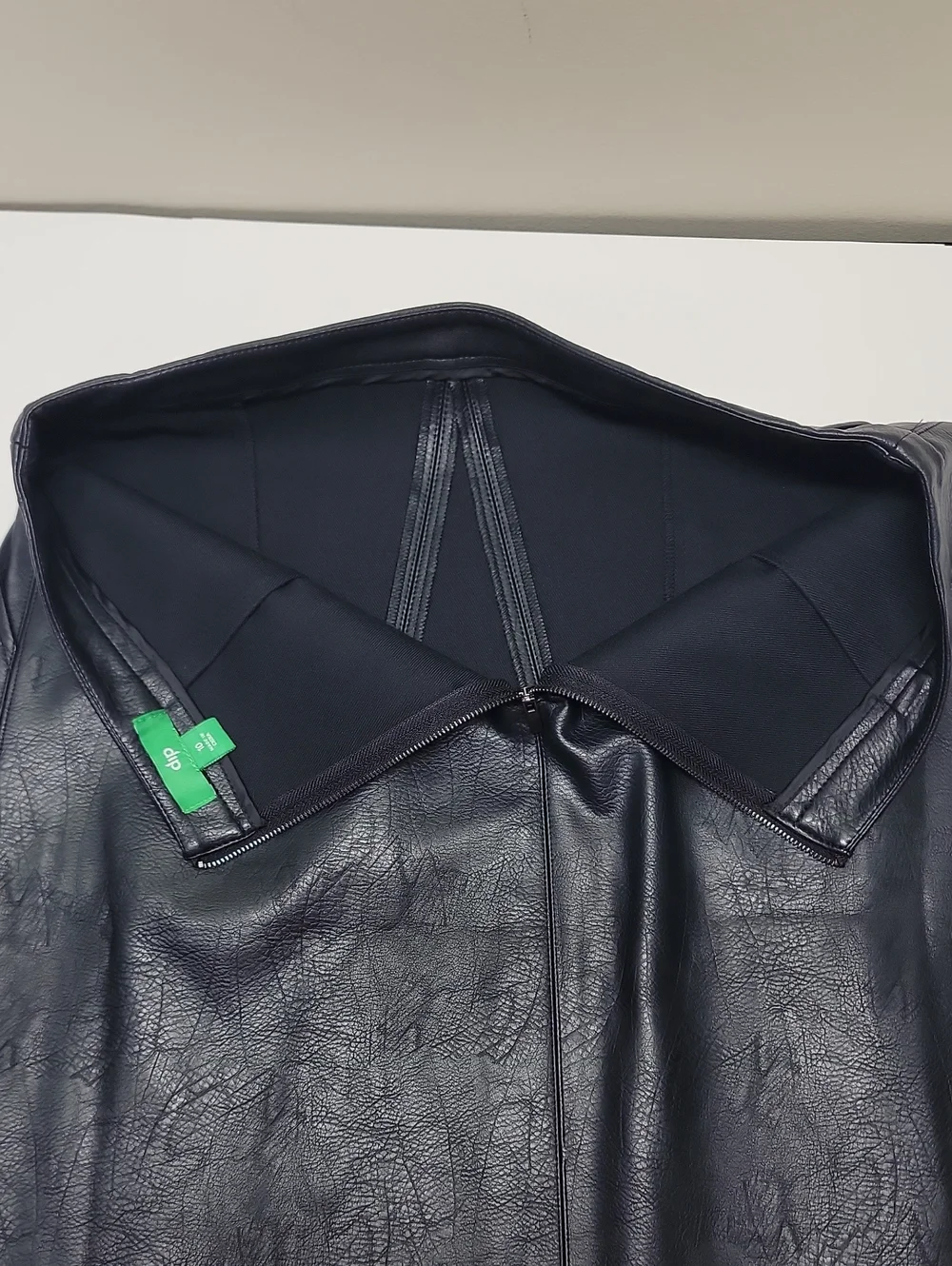 dip faux leather