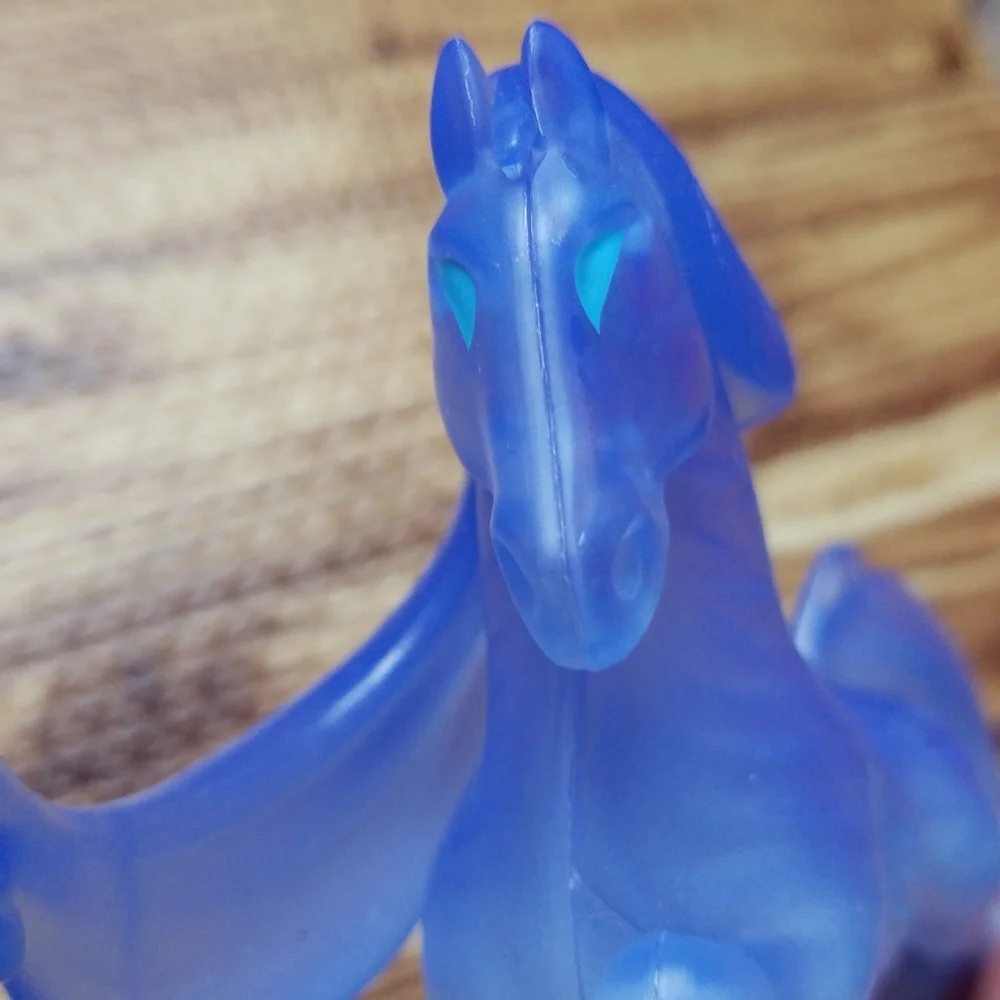 Disney Frozen 2 The Nokk Water Spirit Horse Action Figure Translucent Blue