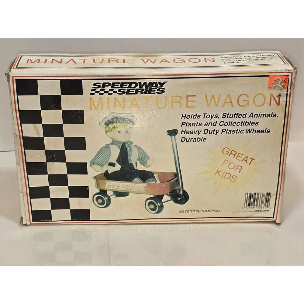 Vtg Mini Wagon‎ Speedway Series Miniature Wagon  New In Open Box