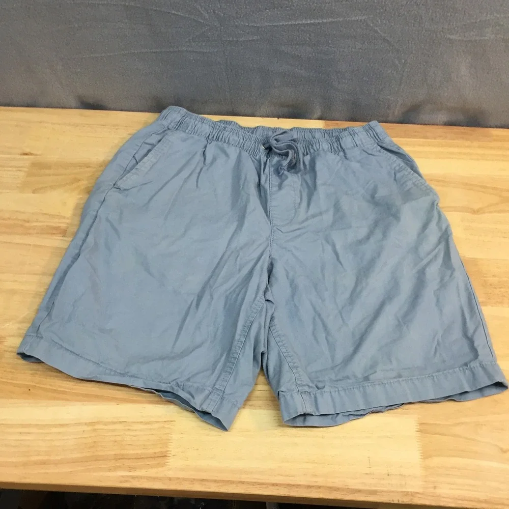 Free‎ Assembly Mens Blue Pull On Drawstring Shorts Size M MWB00088