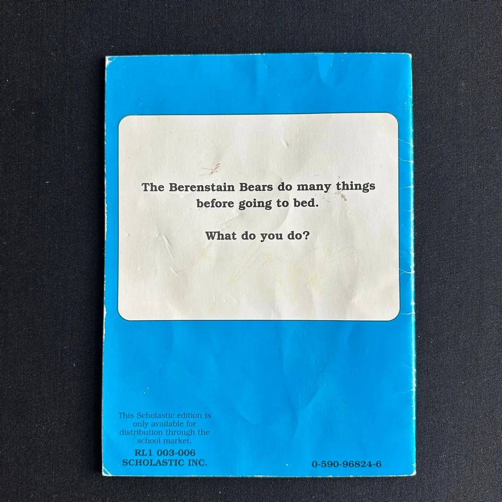 The Berenstain Bears this pre