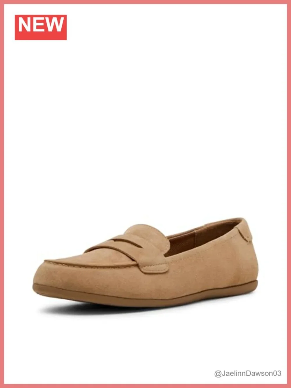 Women's Leather Loafers Slip-Ons Cushioned Comfort Waterproof Casual Flat