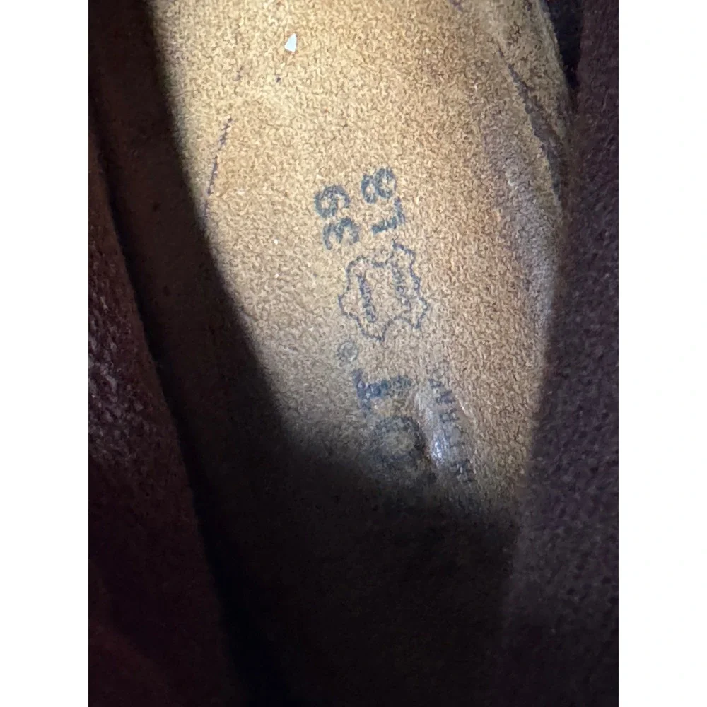 Naot leather ankle