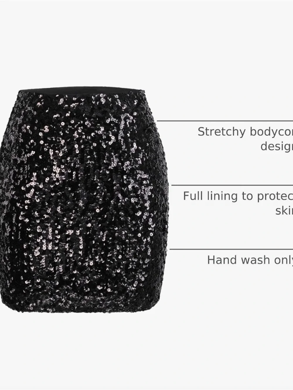 Maner sparkling black