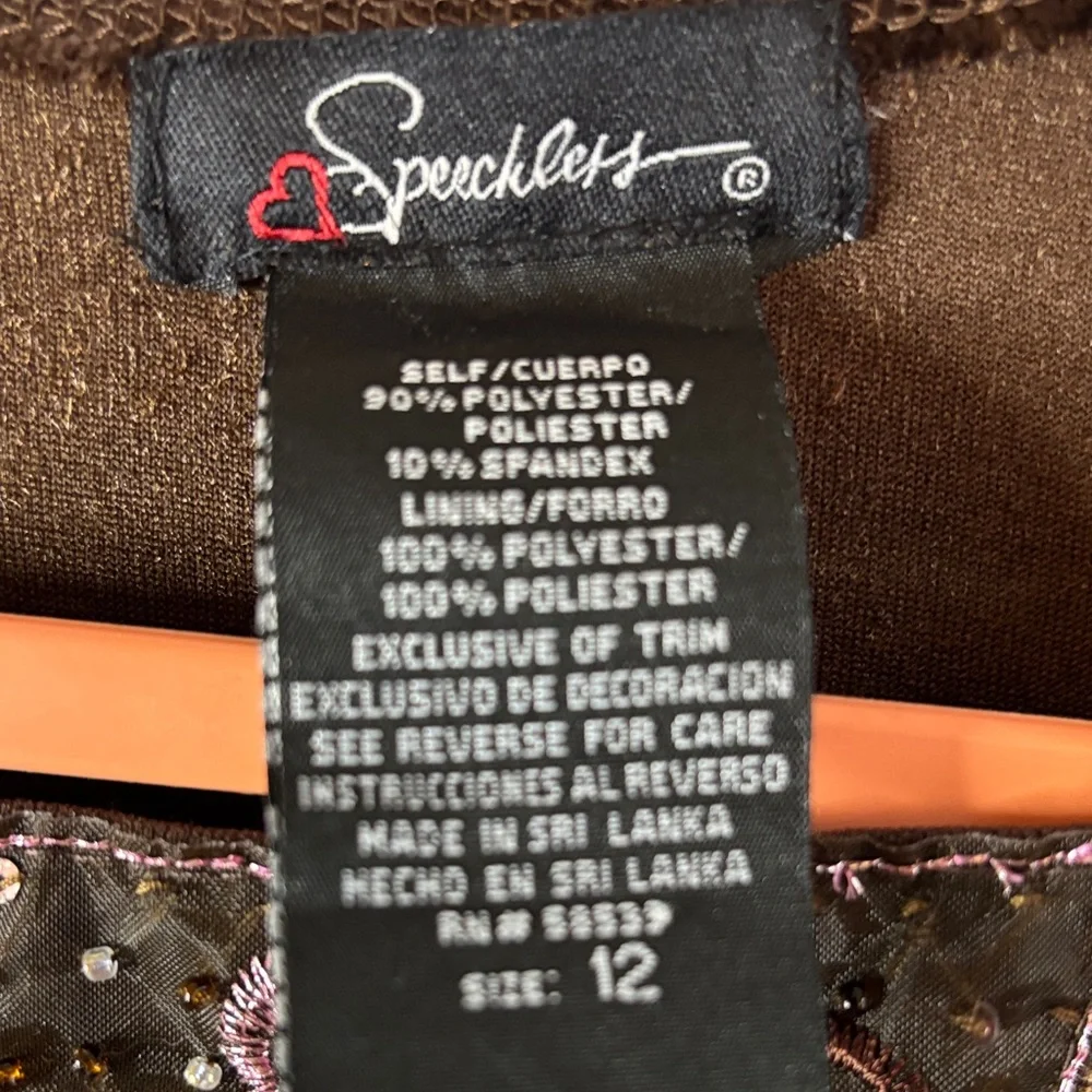 Speechless chic crushed