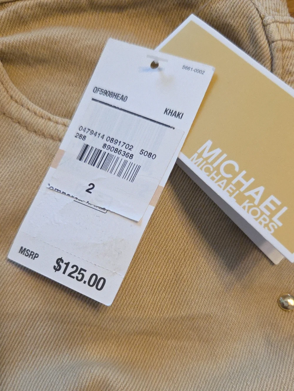 MICHAEL Michael Kors gold toned