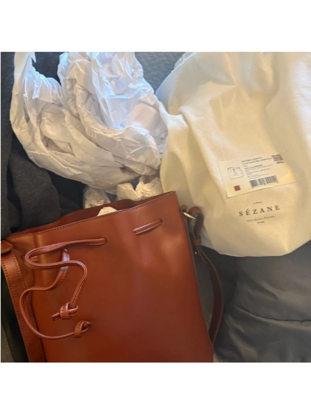 Sezane classic brown