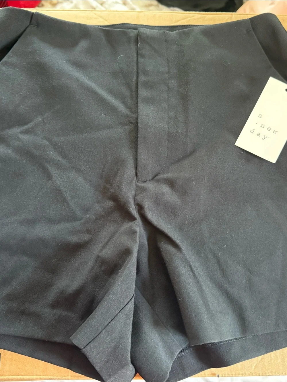 A New Day Women's Black High-Rise Shorts