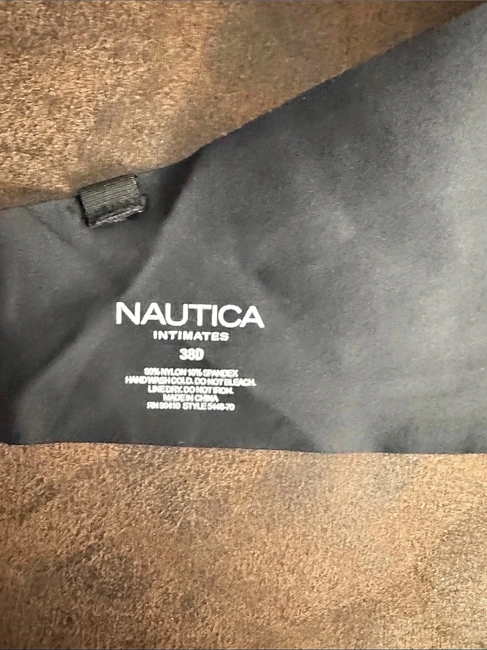 Nautica black bra