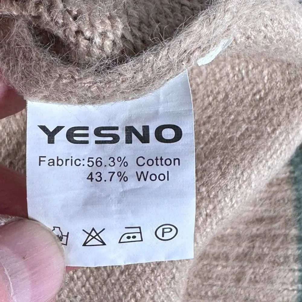 Yesno no sizing