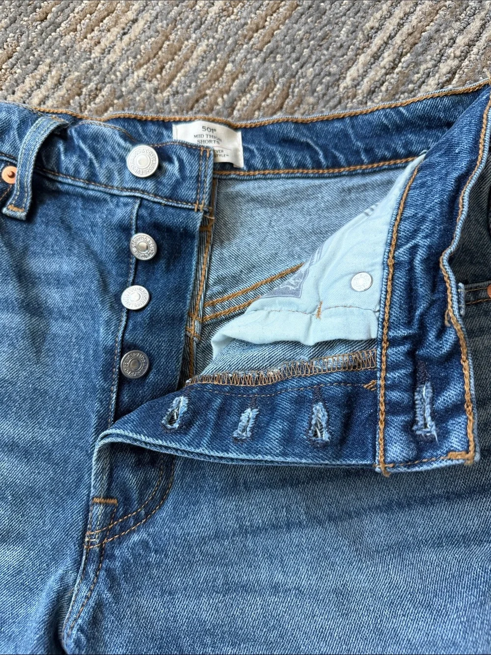 Levis levi denim