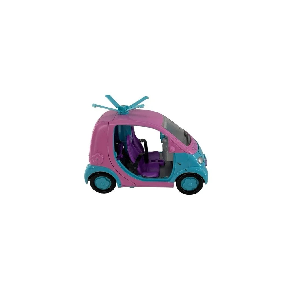 2004 Polly Pocket Helicopter‎ Extendable Car Retro Doll Accessory Vehicle