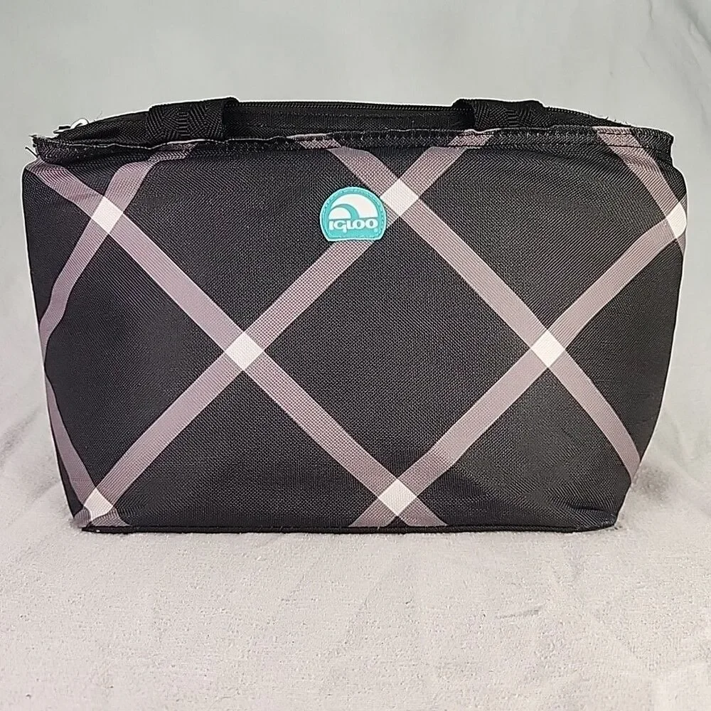 Lunchbag Igloo Insulated Lunch Bag Cooler Tote Zipper Food Storage 159525
