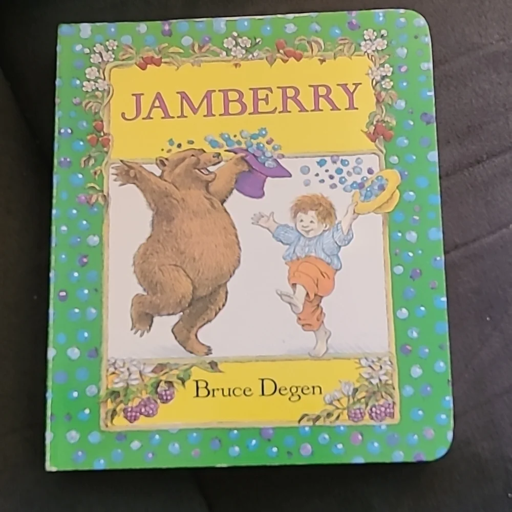 Children's Jamberry By Bruce Degen Harper Collins Publishers Board Book