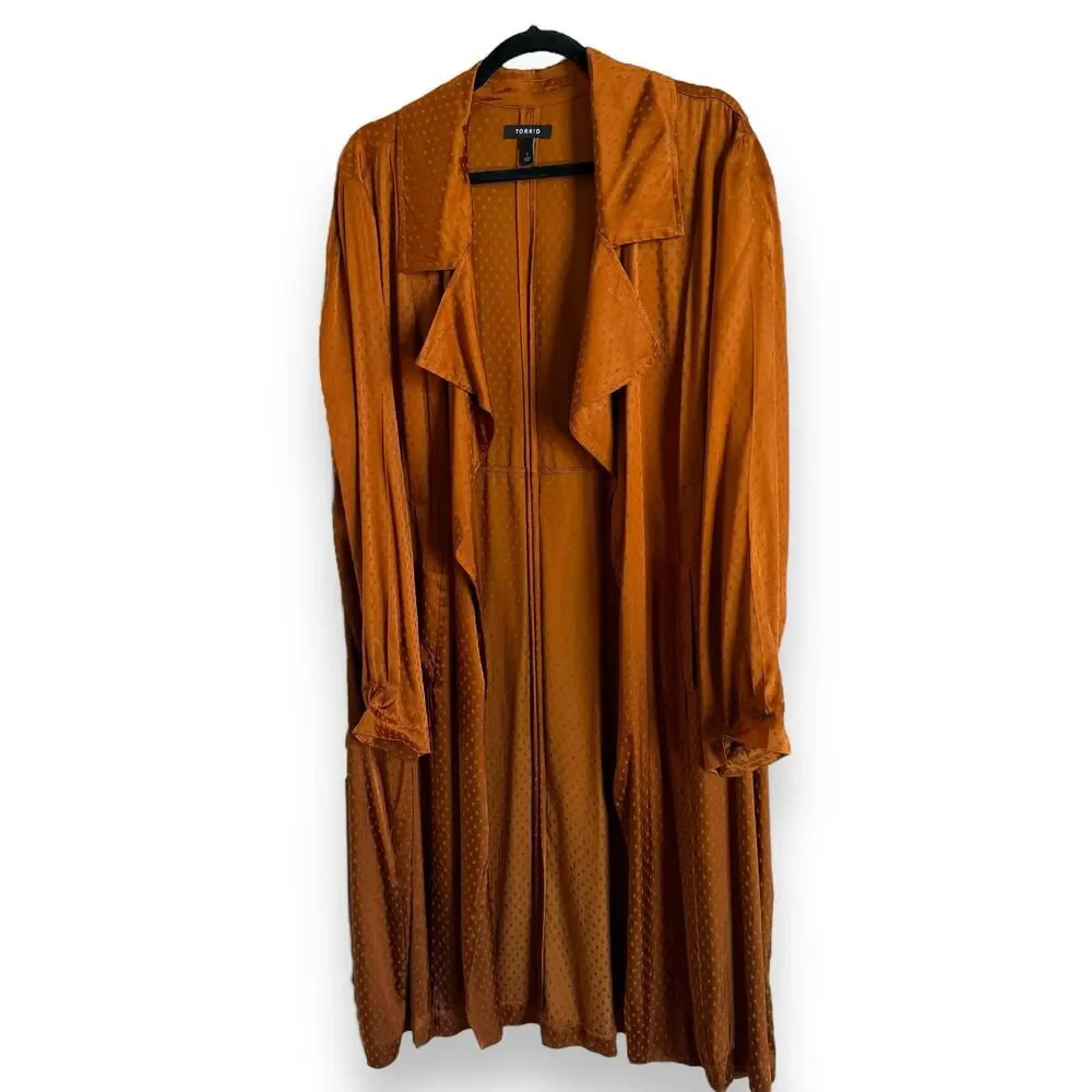 torrid womens trench