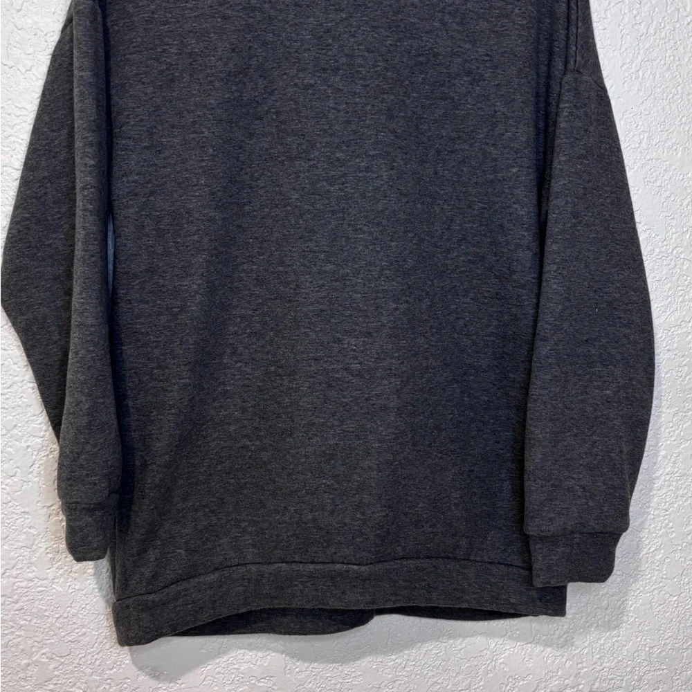 Fabletics Charcoal Crewneck Jacket