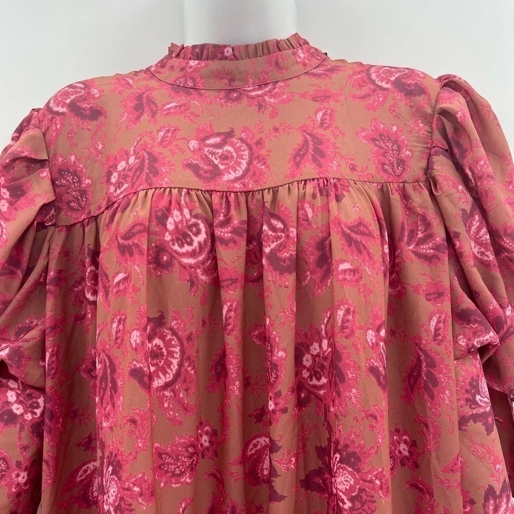 Boohoo printed puff