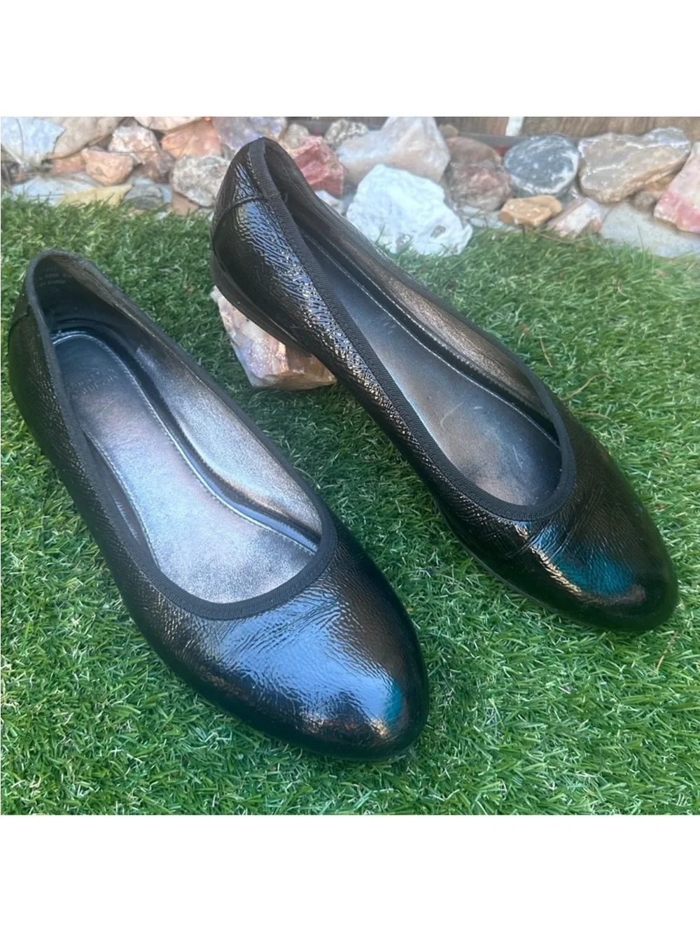 Johnson & Murphy Classic Black  Flats
